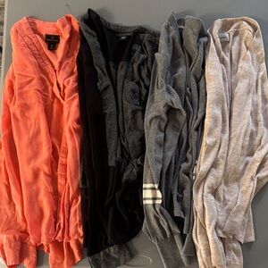 Assorted Cardigans and Shirt Collection
